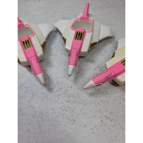 1995 Bandai Mighty Morphin Power Rangers Pink Crane Ninjazord – Lot of 3 – Parts - Picture 7 of 7